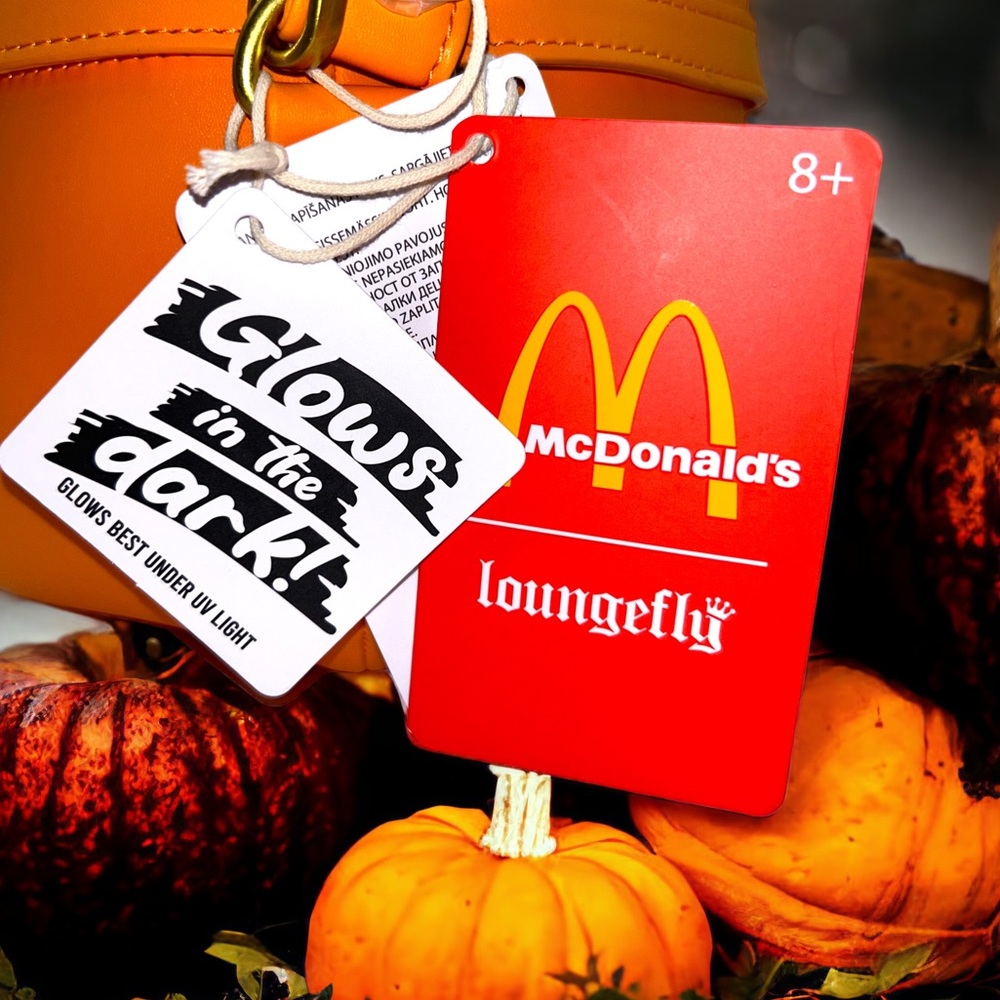 McDonald's Halloween McPunk'n Happy Meal Pail Glow Crossbody Bag - Picture 3 of 6